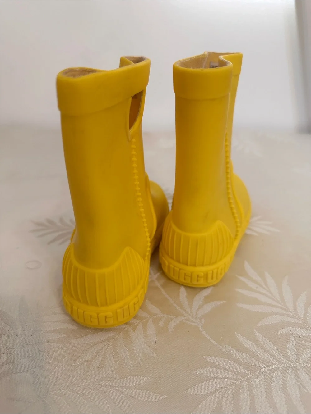UGG Kids Yellow Rain Boots